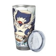 thumbnail image 2 of Snorlax Insulated Tumbler Stainless Steel Coffee Mug Vacuum Double Wall Thermal Travel Cup 20 oz, 2 of 4