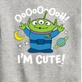 thumbnail image 3 of Toy Story - Alien Ooh I'm Cute - Toddler & Youth Crewneck Fleece Sweatshirt, 3 of 5