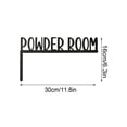 thumbnail image 2 of TIELUTT Wooden Crafts Lettering Right Angle Holiday Wall Quote Decals Removable Wall Decals Peel And Stick Sticker for Wall Full Length Goofy Wall Decal Apartment Decorations for First Apartment, 2 of 3