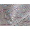 thumbnail image 3 of Ambesonne Bohemian Quilted Coverlet 3 Pcs, Waving Art Modern Leaves, King Size, Pale Lavender and Pale Tan, 3 of 4