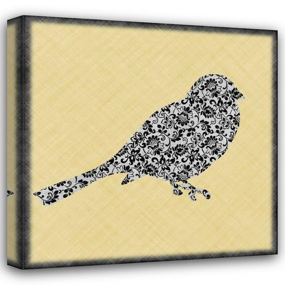 Kristin Emery 36x36 Gallery Wrapped Canvas Wall Art Titled - Single Bird II