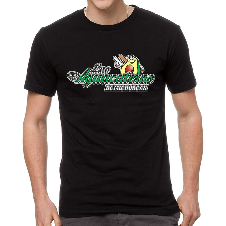 Tequileros de Jalisco Baseball Men's T-Shirt Crew Neck 100% Cotton 