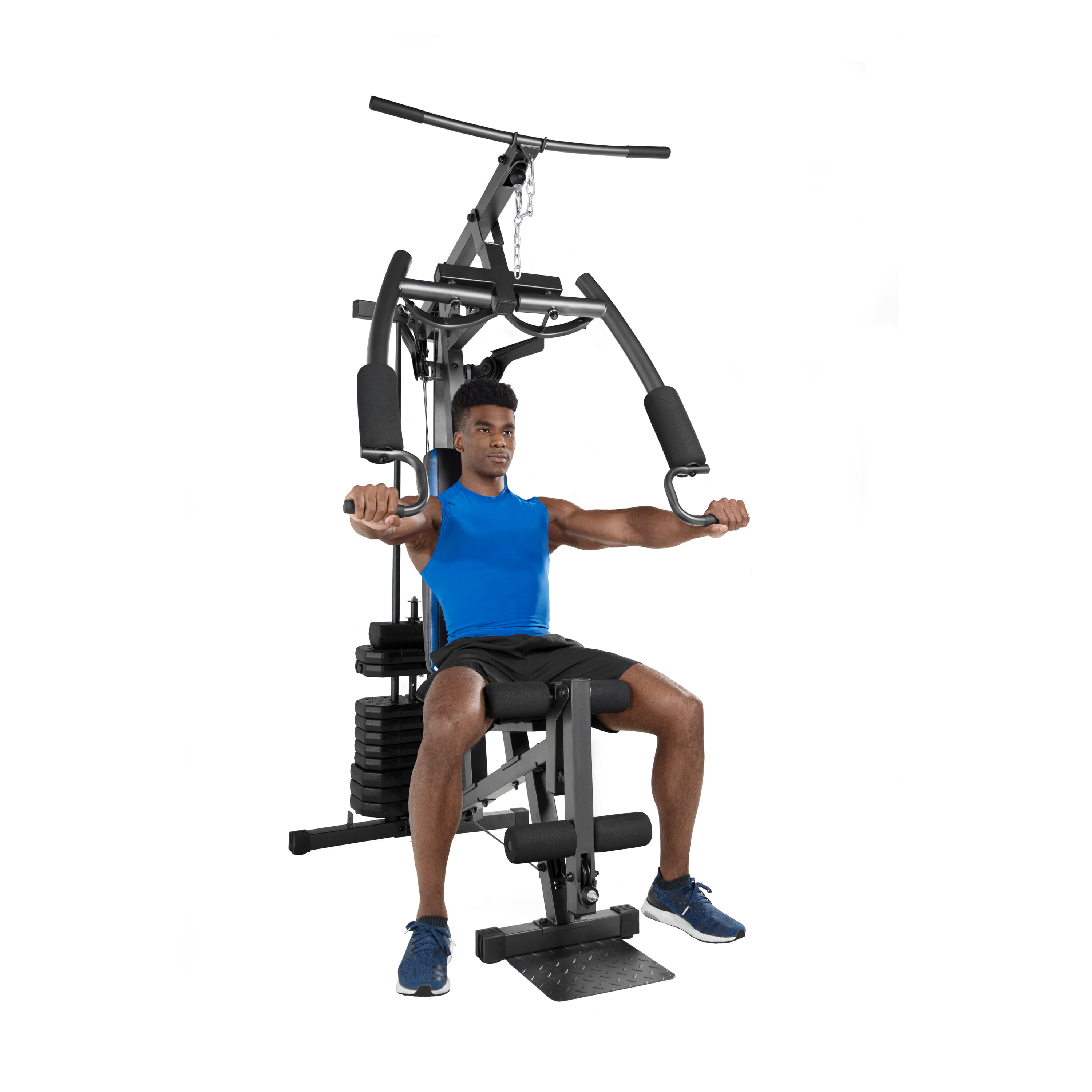 Correo aéreo Marketing de motores de búsqueda fusión Fuel Pureformance Home Gym with 125 lb Weight Stack, Assorted Styles (Up to  260 lbs of resistance) - Walmart.com
