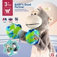 thumbnail image 2 of Fridja Boxing Monkey Hand Doll Plush Toy Children's Telescopic Interactive Toy, Boxing Sounding Doll Christmas Gift for Kids, 2 of 8