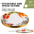 thumbnail image 6 of STP GOODS Vegetable Garden Enamel Serving Plate, 6 of 10