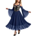 dark purple dress Cute Black and Tulle Short Sleeves Party Dress, Tulle Short Hom Color:As Photo(Royal Blue) full sleeve mini long sleeve dress Fgvctg Womens Mardi Gras