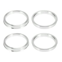Unique Bargains 4pcs OD 74.1mm to ID 64.1mm Car Hub Centric Rings