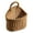 Light Brown, variant on Storage Basket Breathable Minimalist Design Plastic Hanging Woven Rattan Basket for Home