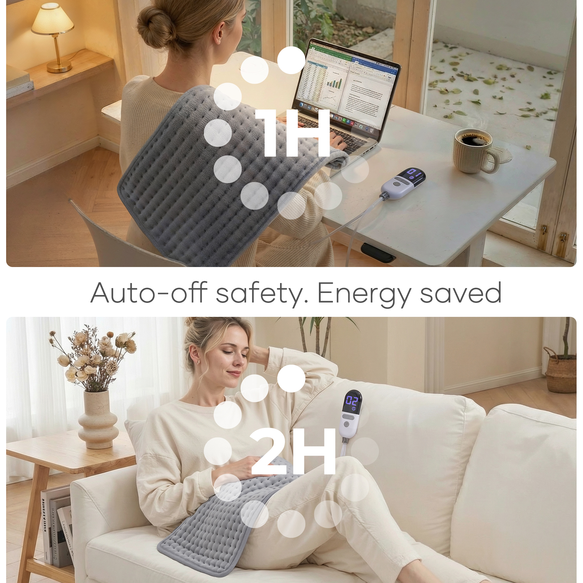 MaxKare Heating Pad 12" x 24" with Auto Shutoff photo 3