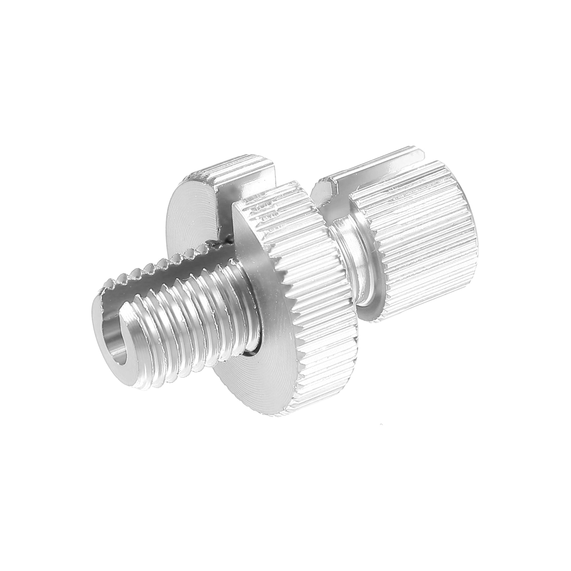 Unique Bargains Brake Clutch Cable Line Adjuster Screw for Motorcycle Bike Scooter Silver