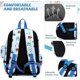 thumbnail image 5 of Mochila preescolar, mochilas para niños pequeños y niñas con correa para el pecho, 5 of 5