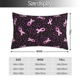 thumbnail image 2 of Balery Breast Cancer Awareness3 Funda de Cojín Estampada, Regalos para Mujeres, Regalos de Amor para Ella, Regalos para Novia o Esposa, Funda de Almohada-20"x30", 2 of 6