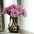 thumbnail image 4 of Nmdmisc Artificial Chrysanthemum Real Touch Flowers Gerbera Daisy Artificial Flowers with Stems for Wedding Party Home Decoration(Hot Pink), 4 of 6
