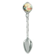 You are Unique Flowers Flamingo Novelty Collectible Demitasse Tea Coffee Spoon