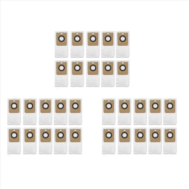 30 Bolsas de Polvo para Bot D10 Plus RLS3D Accesorios de Repuesto para Aspiradora