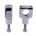 thumbnail image 1 of Hongk- Chrome 1.25"" Motorcycle 31.25Mm Handlebar Riser Clamp Compatible With H-D Cruisers Choppers [P/N: Mt030-008-1.25""], 1 of 1