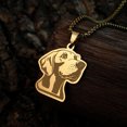 thumbnail image 2 of Weimaraner Dog Pendant Necklace For Women Men Jewelry Stainless Steel Necklace Pet Lover Gift, 2 of 4