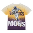 thumbnail image 2 of Men's Mitchell & Ness Randy Moss Gray Minnesota Vikings Burst Retired Player T-Shirt, 2 of 4