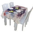 thumbnail image 3 of EREHome Cat Watercolor Tablecloth 60x120 inches, 3 of 4