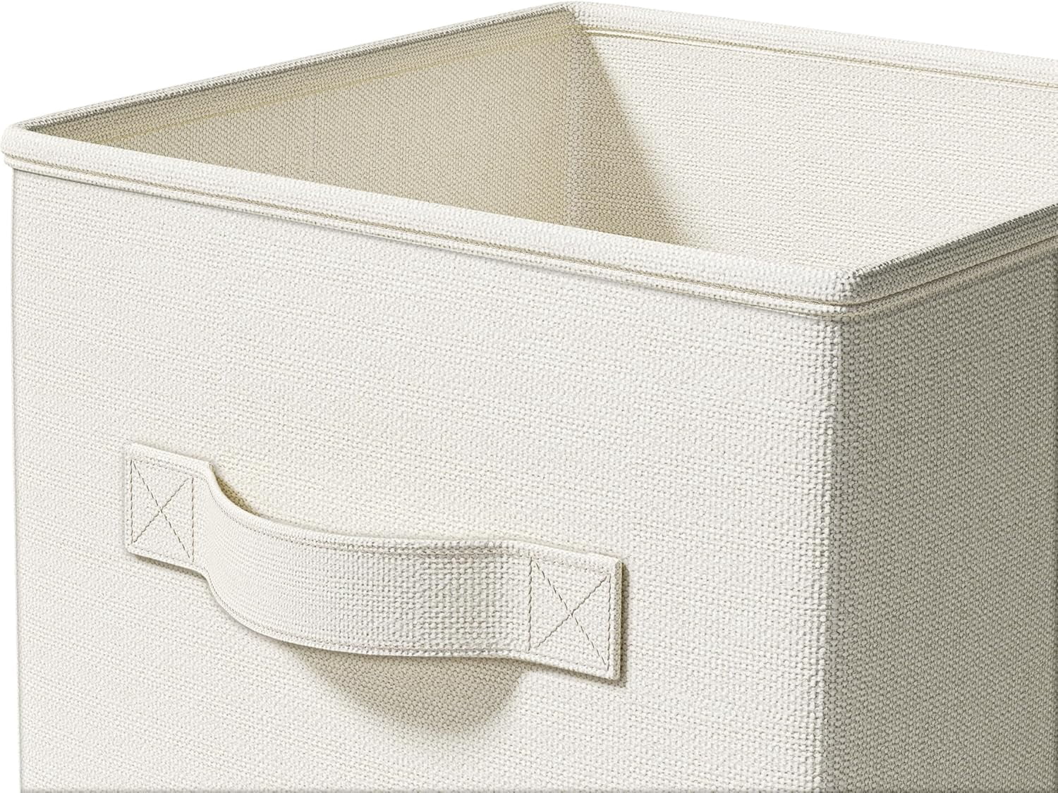 3 Pack Fabric Storage Bins for Shelves Closet Storage Bins Collapsible Closet Organizers for Clothes
