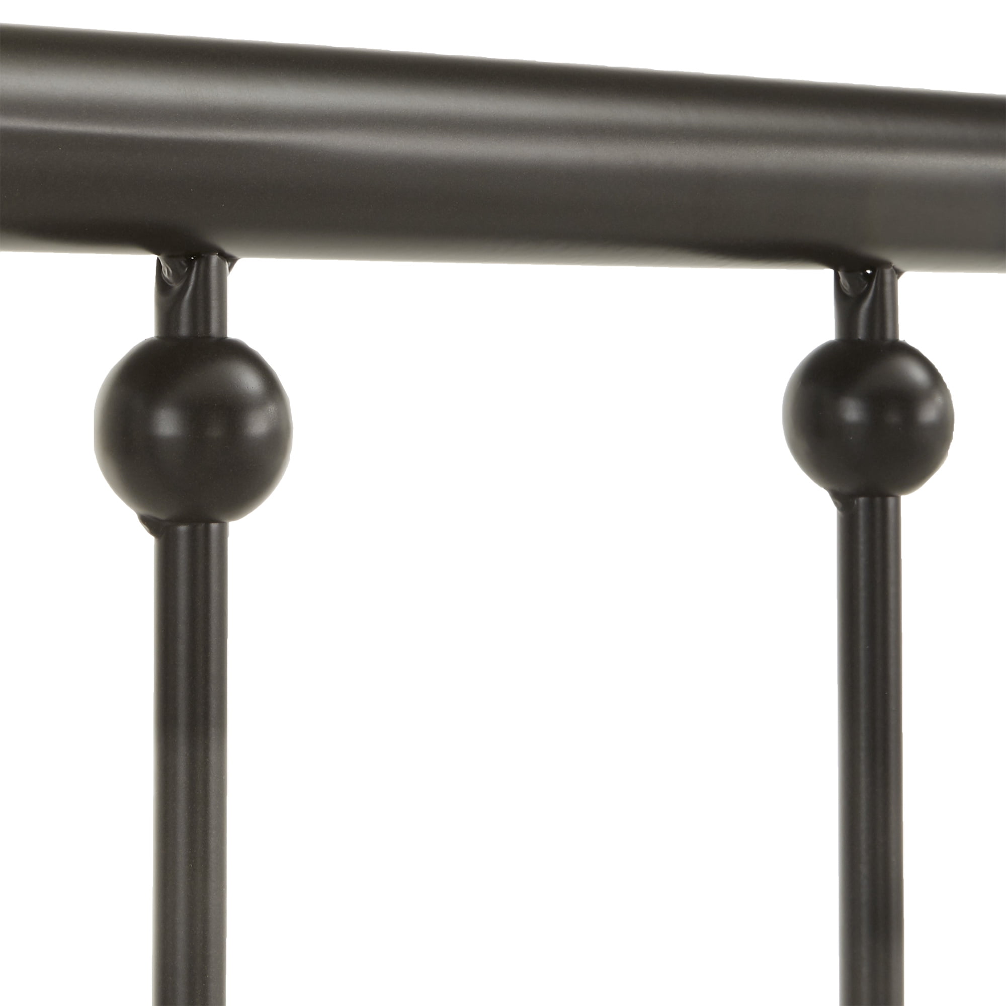 Weston Home Montgomery Spindle Metal Platform Full Bed, Antique Dark Bronze