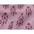 thumbnail image 4 of oneOone Viscose Jersey Fabric Leaves & Floral Block Decor Fabric Printed BTY 60 Inch Wide, 4 of 4