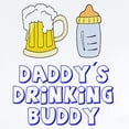 thumbnail image 2 of CafePress - Daddrinkbud - Baby Light Bodysuit, Size Newborn - 24 Months, 2 of 4