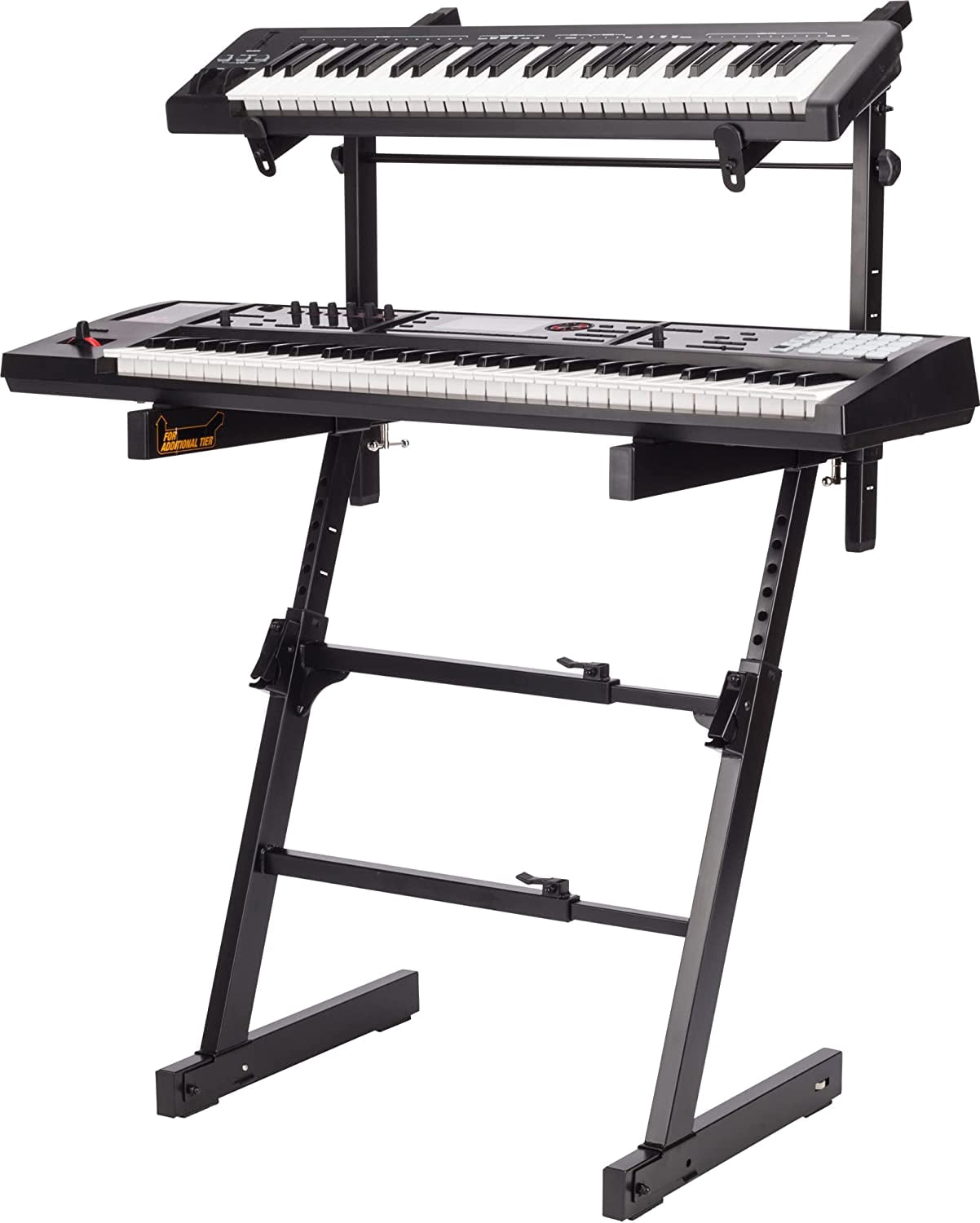 hercules ks410b auto-lok z-key stand w/tier