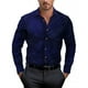 thumbnail image 1 of Camisa Casual Hombre Slim Fit Manga Larga De Vestir, 1 of 4