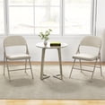 thumbnail image 4 of Resenkos Folding Chair, Kitchen Chairs,Foldable Chair Set of 6 with Padded Seat Seat and Fabric Covered Backrest-Set of 6, 4 of 10