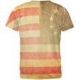 thumbnail image 2 of July 4th United States Constitution Betsy Ross Flag All Over Mens T Shirt Multi 2XL, 2 of 2