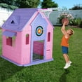 thumbnail image 4 of AKDSteel Kids Outdoor Playhouse With Mailbox, Windows, And Half Door, Charming Playhouse For Backyard Fun And Imaginative Play, 4 of 8
