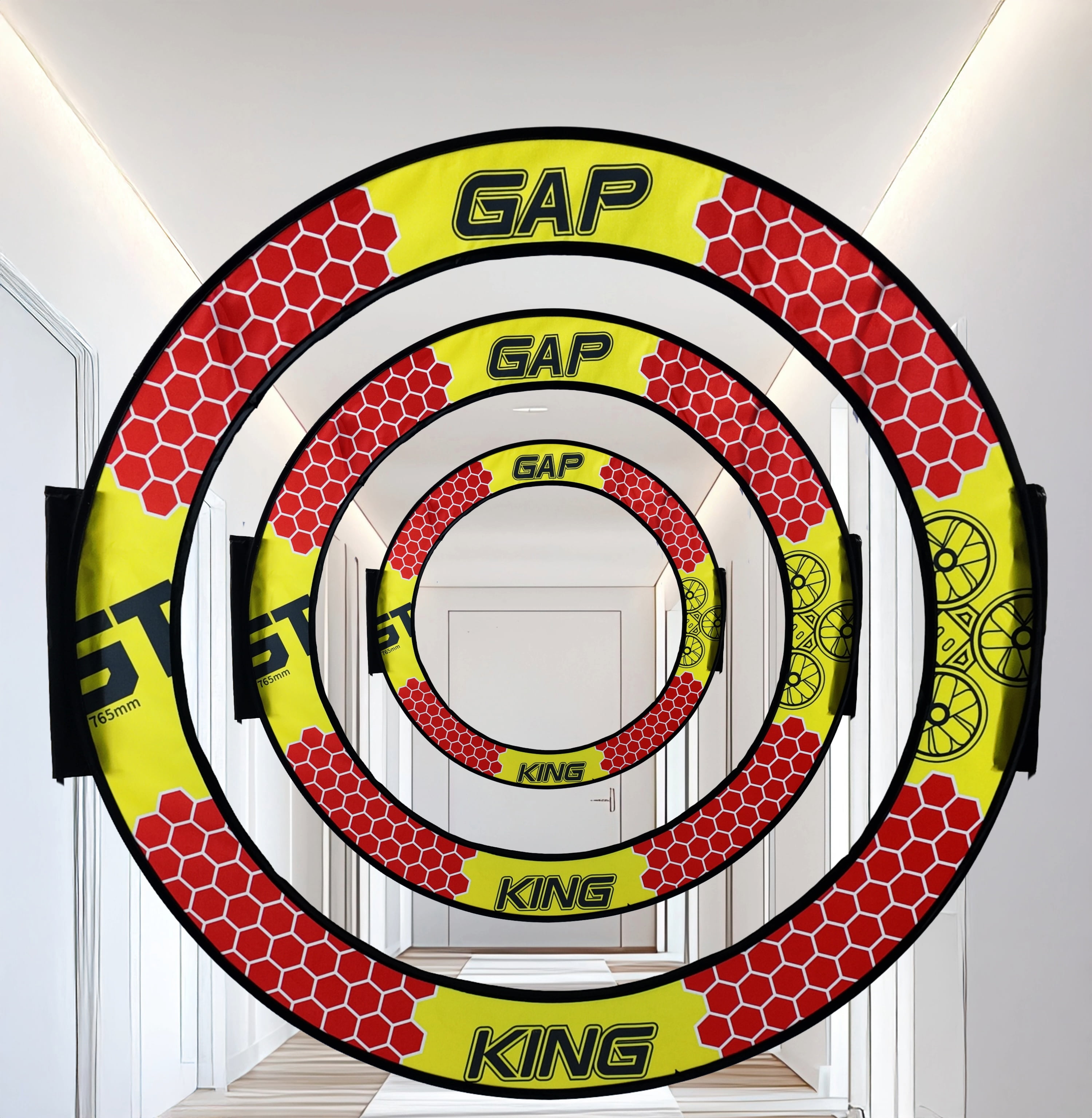 Gap King FPV Drone Racing Gate – 765mm Indoor/Outdoor Training Gate for DJI Avata, Cinewhoop & Tiny Whoop