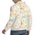thumbnail image 6 of Pofeuu Fall Rabbit Print Mens Casual Hooded Collar Drawstring Hoodies Pullover Sweatshirts Casual Long Sleeve Shirts-X-Large, 6 of 7