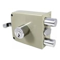 thumbnail image 2 of Cerradura Sobreponer Tover L-5pr Revertida Pintada Gris Alta Seguridad Casa Puerta, 2 of 3