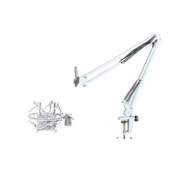 AOOOWER Metal Microphones Boom Arm Swivels for Studio and Live Streaming Applications