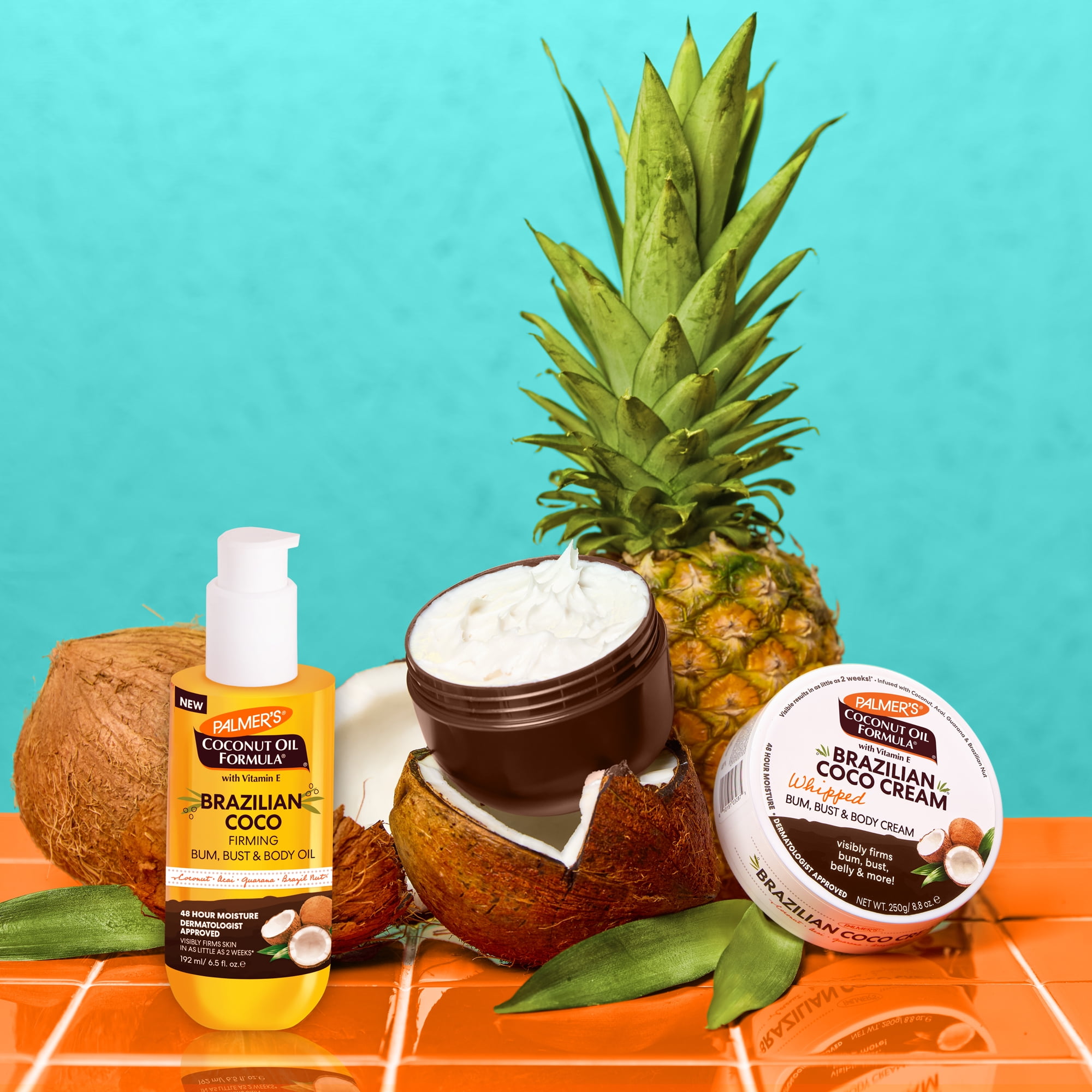 Palmer’s Coconut Oil Formula Hot Mama Skin Firming Kit for Your bum, bust, belly, & more