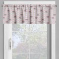 thumbnail image 4 of Ambesonne Nature Valance & Curtain, Digital Drawn Rainbow Print, 55"x30", White Multicolor, 4 of 7