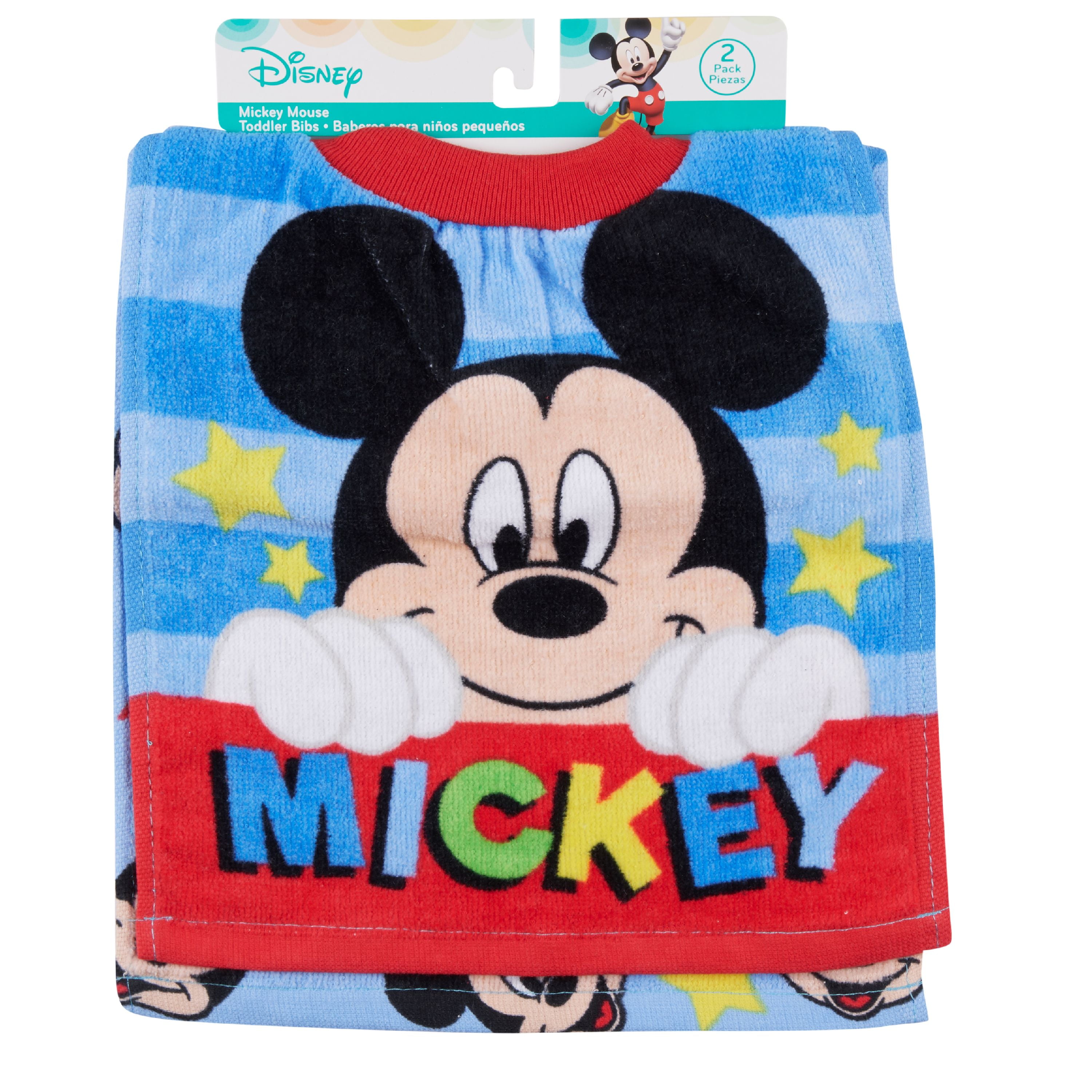 mickey mouse bandana bibs