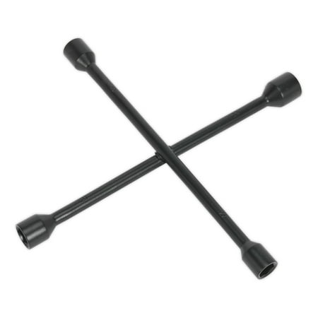 

Sealey AK2090 Lug Wrench 4-Way 17 19 21 & 22mm Heavy Duty Steel Professional