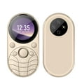 thumbnail image 2 of Mini Oval 2G Small Phone, Dual SIM GSM 1.39-inch Screen Speed Dial Magic Voice Blacklist Vibration FM Radio Type-C, 2 of 10