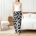 thumbnail image 4 of Balery Similar To Leopard Print Pantalones de pijama para mujer, pijamas ultraligeros, pantalones de estar por casa-XX-Large, 4 of 6