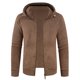 thumbnail image 4 of WILLBEST Sudaderas En Pareja Chaqueta con Capucha Informal Forrada para Exteriores De Otoño e Invierno para Hombre XXXXGrande, 4 of 8
