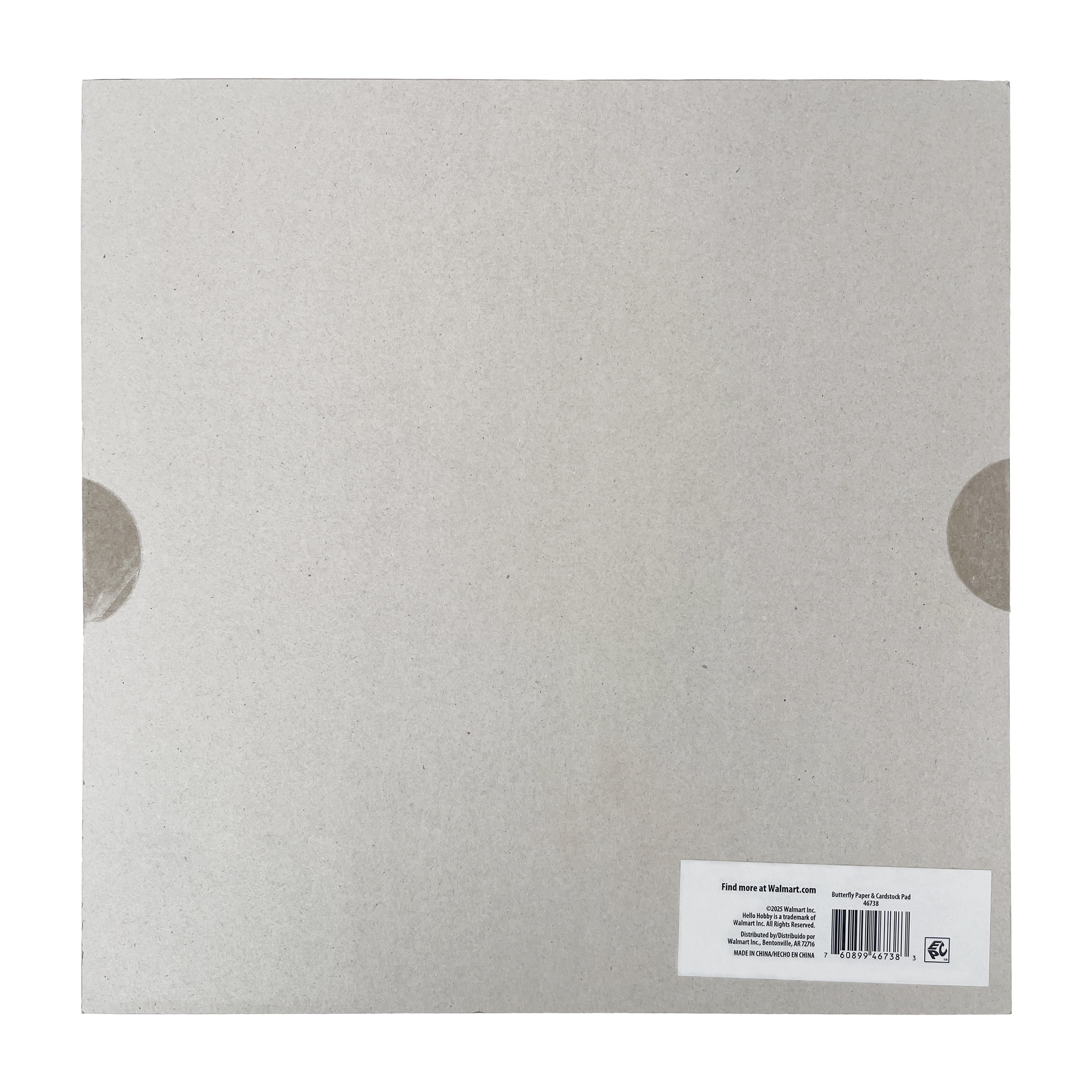 Hello Hobby Butterfly 12x12 Paper and Cardstock Combo Pad for Scrapbooking and Crafting