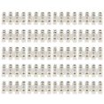 thumbnail image 1 of 20pcs Terminal Block Strip Flame Retardant Through-hole Wire Connection 10A Industrial Accessories (4in4out), 1 of 4