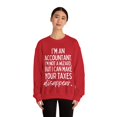 thumbnail image 4 of Funny Saying Accountant Learning School Teaching CP Gildan 18000 Sweatshirt, 4 of 4