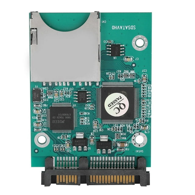 Oubit S Dto SATA Adapter,22MB/s Fast Transmission Sd Flash Memory Card Adapter Converter Memory Cardto SATA Adapter Converter Future-Proof Design