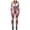 Watermelon Red, variant on Aayomet Womens Jumpsuits Women's Casual Jumpsuit Skeleton Print Long Sleeve Bodysuit,Red M