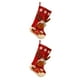 thumbnail image 1 of Billuyoard Colgante de calcetín de Navidad Calcetín Dulce Snack Colgando Bolsa de regalo Fiesta Año nuevo Adorno Familia Chimenea Árbol Estilo Estilo de animales 2piezas Billuyoard CBP162478, 1 of 5