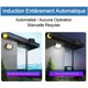 thumbnail image 5 of Lampe Solaire Extérieur avec Détecteur de Mouvements Infrarouge, 100COB Projecteur LED extérieur Avec Detecteur, Eclairage de Sécurité, 500LM étanche IP65, Pour Jardin, Entrept, Entrée esquí esquí Gafas de esquí, 5 of 5